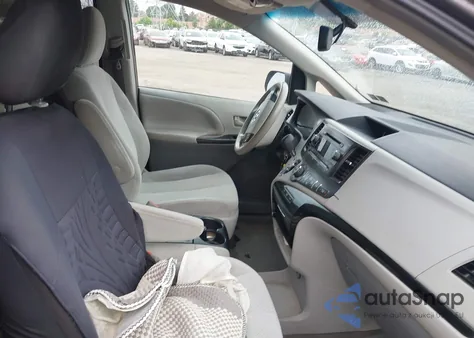 2013 Toyota Sienna Le V6 8 Passenger from USA, damaged, VIN 5TDKK3DC5DS360683